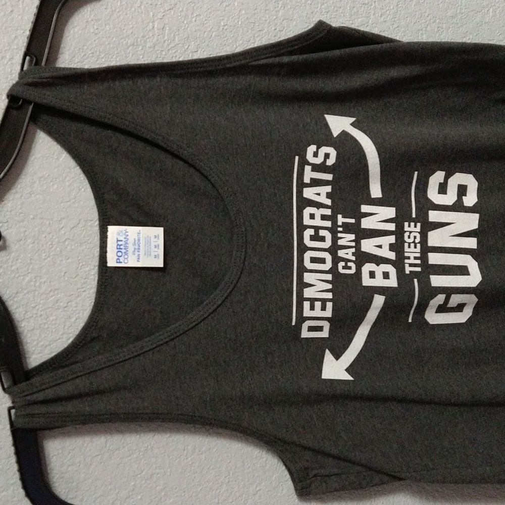 Democrats Can't Ban These Guns Ladies Tank By Port & Company